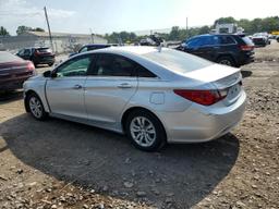 HYUNDAI SONATA GLS 2012 silver  gas 5NPEB4AC5CH438648 photo #3