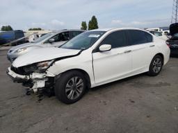 HONDA ACCORD LX 2015 white  gas 1HGCR2F30FA085054 photo #2