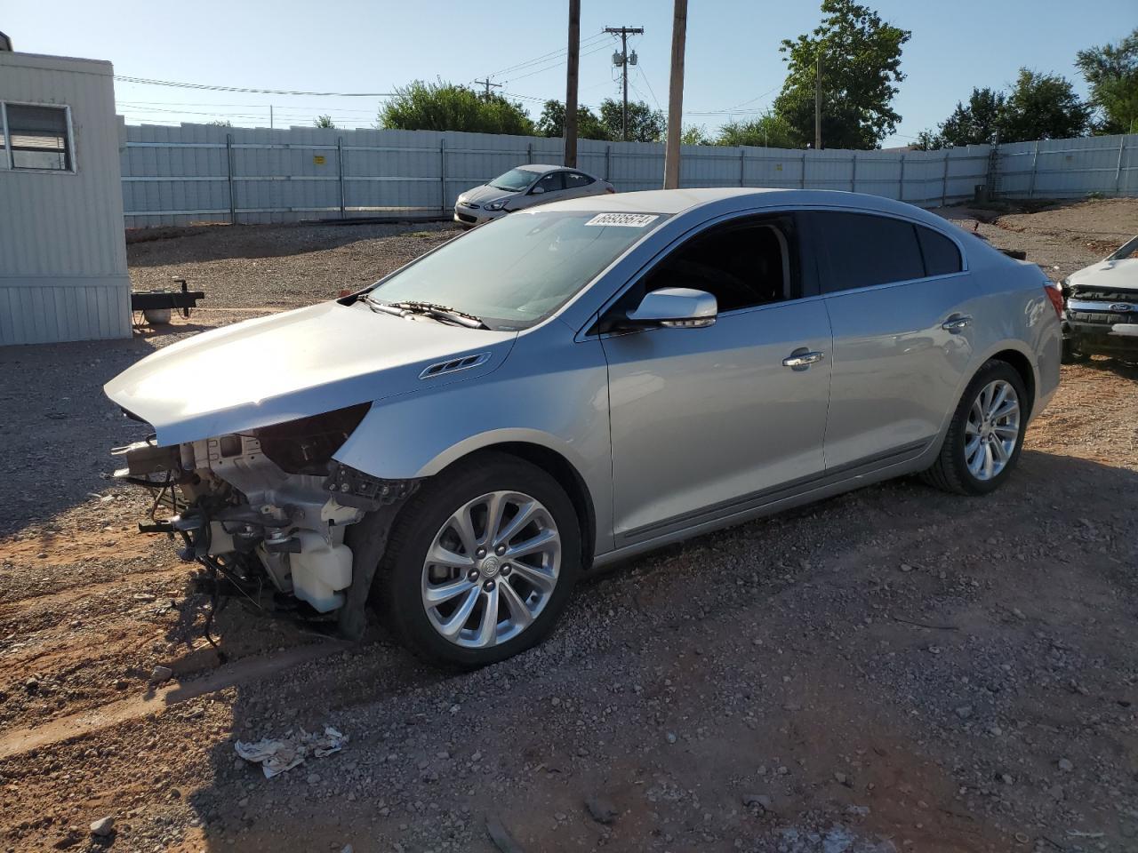 BUICK LACROSSE 2014 silver  gas 1G4GB5G35EF101928 photo #1