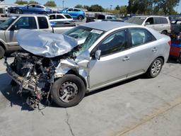 KIA FORTE EX 2010 silver  gas KNAFU4A24A5142889 photo #2