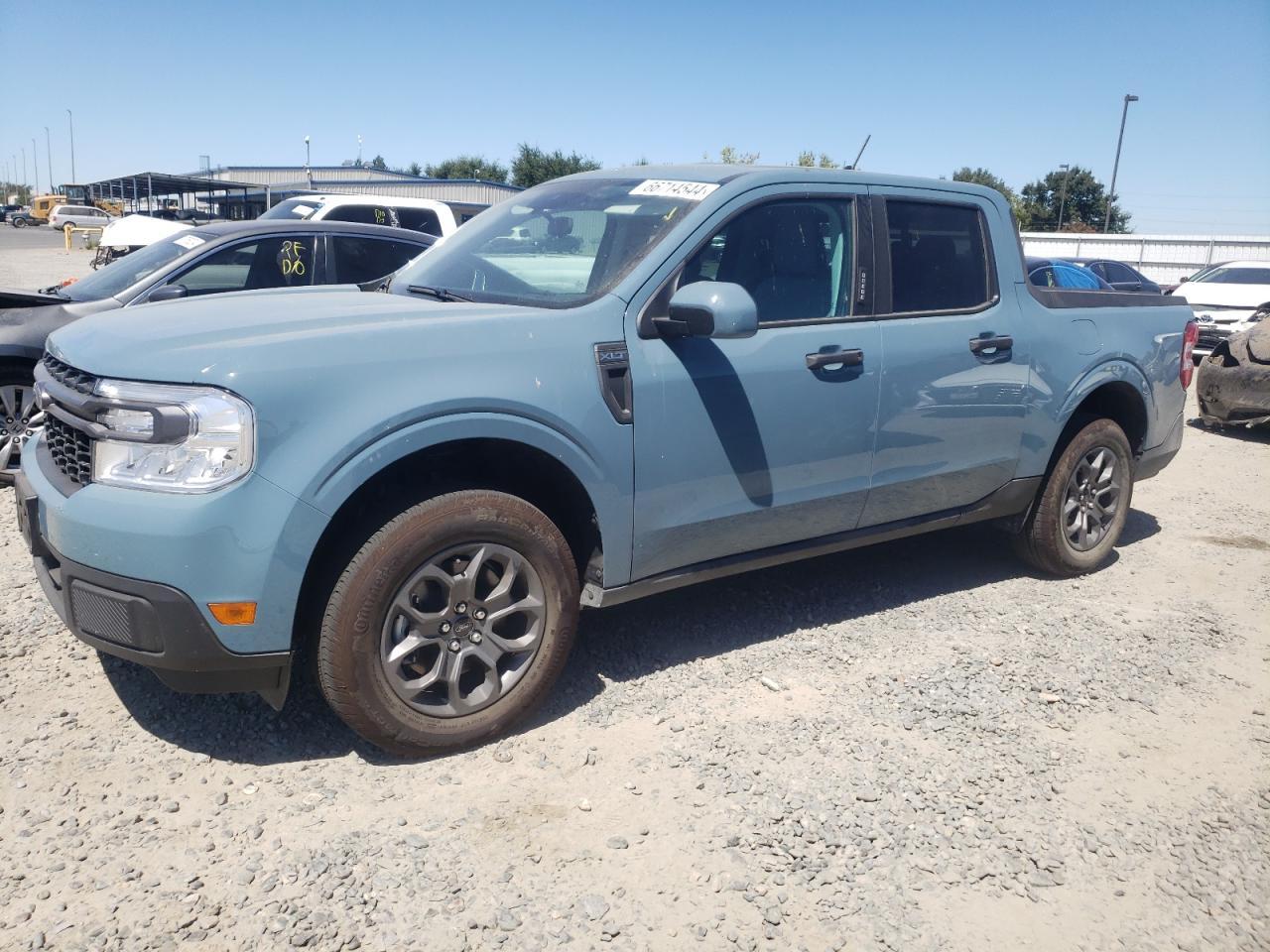 FORD MAVERICK X 2023 teal  hybrid engine 3FTTW8E33PRA79106 photo #1