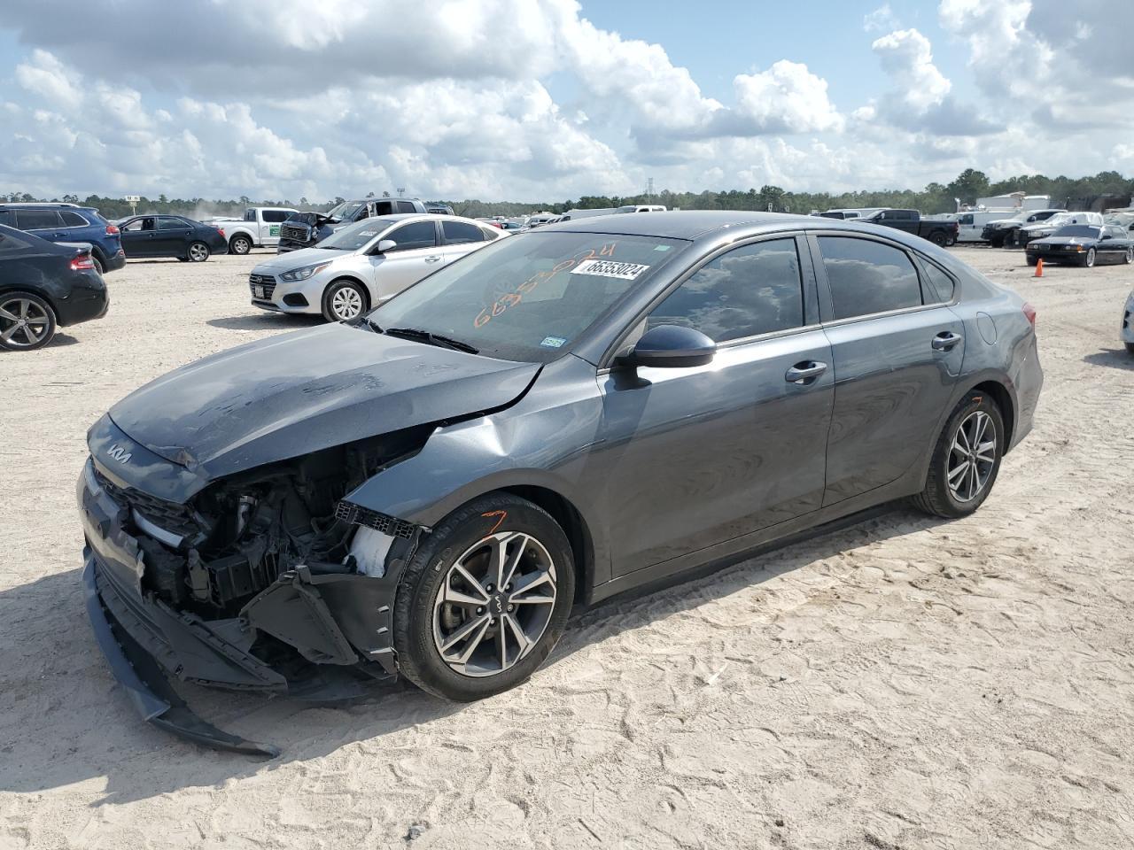 KIA FORTE FE 2022 gray  gas 3KPF24AD6NE460159 photo #1