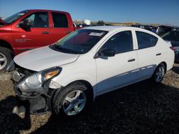 NISSAN VERSA S 2019 white  gas 3N1CN7AP6KL838321 photo #2