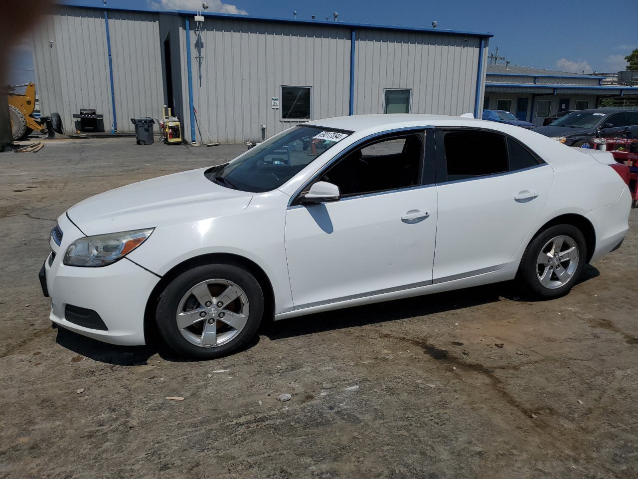 CHEVROLET MALIBU 1LT 2013 white sedan 4d gas 1G11C5SAXDF267415 photo #1