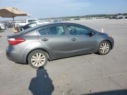 KIA FORTE EX 2014 gray sedan 4d gas KNAFX4A80E5096236 photo #4