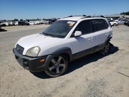 HYUNDAI TUCSON SE 2008 white  gas KM8JN72D58U759516 photo #2