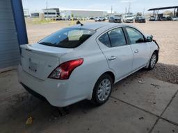 NISSAN VERSA S 2018 white  gas 3N1CN7AP6JL884102 photo #4