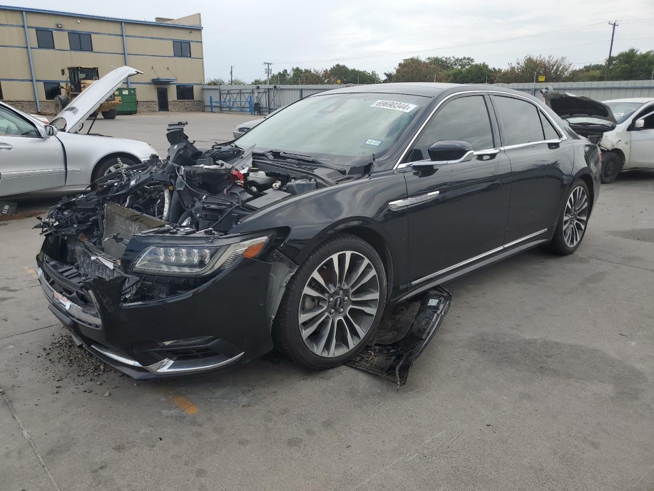 LINCOLN CONTINENTA 2017 black  gas 1LN6L9RP0H5626731 photo #1