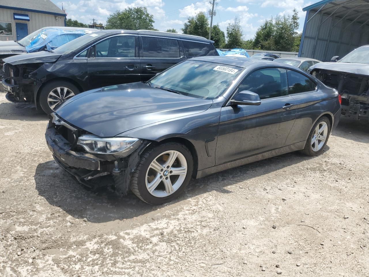 BMW 428 I 2015 gray  gas WBA3N7C59FK224523 photo #1