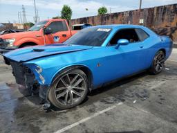 DODGE CHALLENGER 2016 blue coupe gas 2C3CDZFJ8GH152642 photo #2