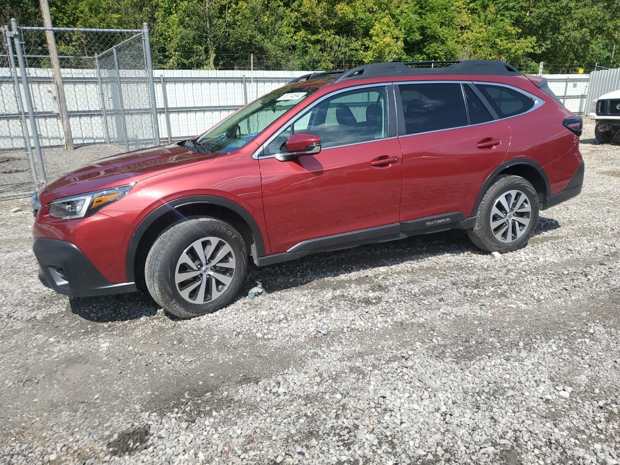 SUBARU OUTBACK PR 2022 maroon  gas 4S4BTAFC6N3236807 photo #1