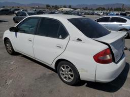 TOYOTA PRIUS 2002 white sedan 4d hybrid engine JT2BK12U020040079 photo #3