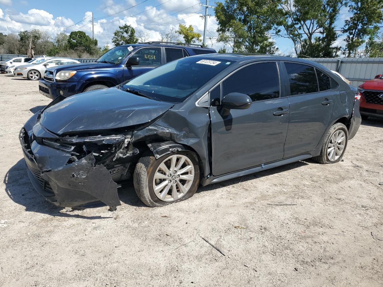 TOYOTA COROLLA LE 2023 gray  gas JTDB4MEE1P3002115 photo #1