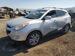 HYUNDAI TUCSON GLS 2012 silver  gas KM8JU3AC2CU357272 photo #2