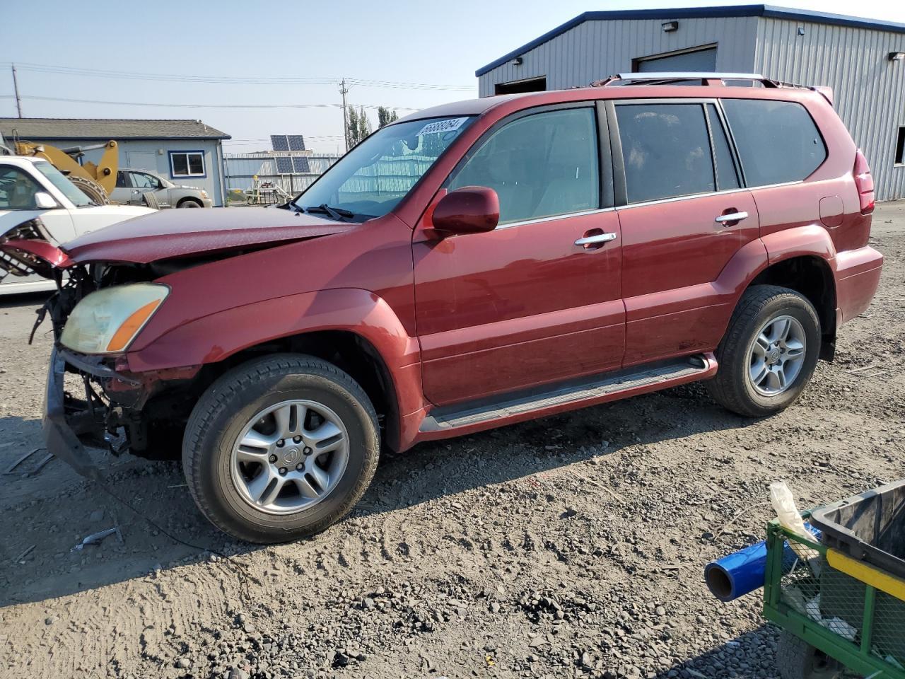 LEXUS GX 470 2009 burgundy  gas JTJBT20X390174793 photo #1