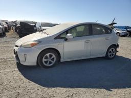 TOYOTA PRIUS 2014 white hatchbac hybrid engine JTDKN3DU9E1744870 photo #2