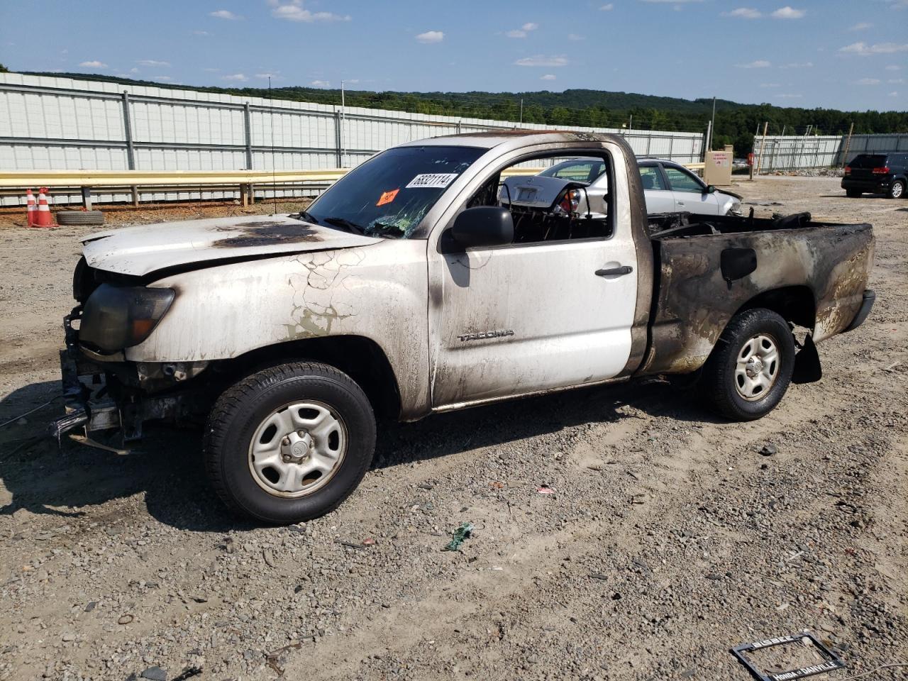 TOYOTA TACOMA 2006 white  gas 5TENX22N26Z183691 photo #1