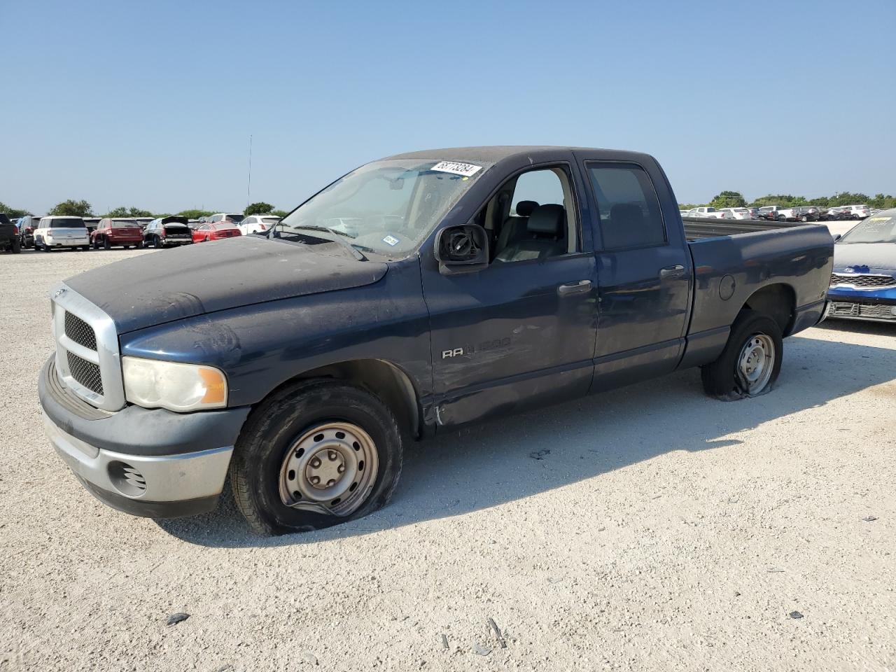 DODGE RAM 1500 S 2005 blue  gas 1D7HA18K95J608960 photo #1