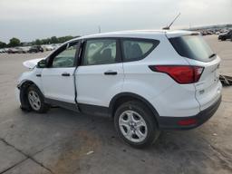 FORD ESCAPE S 2019 white  gas 1FMCU0F73KUA17727 photo #3