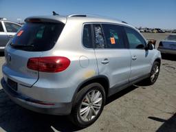 VOLKSWAGEN TIGUAN S 2014 silver  gas WVGAV3AX1EW509906 photo #4