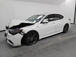 ACURA TLX TECHNO 2020 white  gas 19UUB1F69LA014685 photo #2