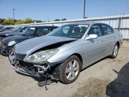 LEXUS ES 330 2005 silver  gas JTHBA30G155056221 photo #2