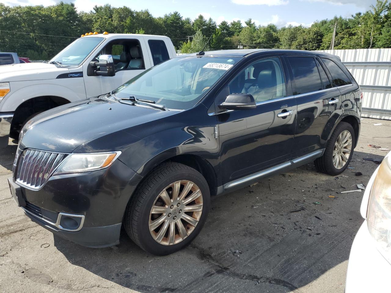 LINCOLN MKX 2013 black  gas 2LMDJ8JK9DBL13338 photo #1