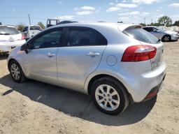 KIA RIO EX 2013 silver  gas KNADN5A39D6280686 photo #3