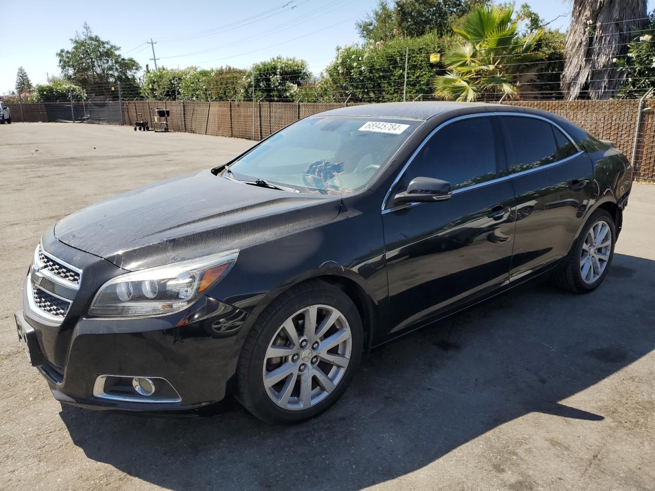 CHEVROLET MALIBU 2LT 2013 black  gas 1G11E5SA8DU112741 photo #1