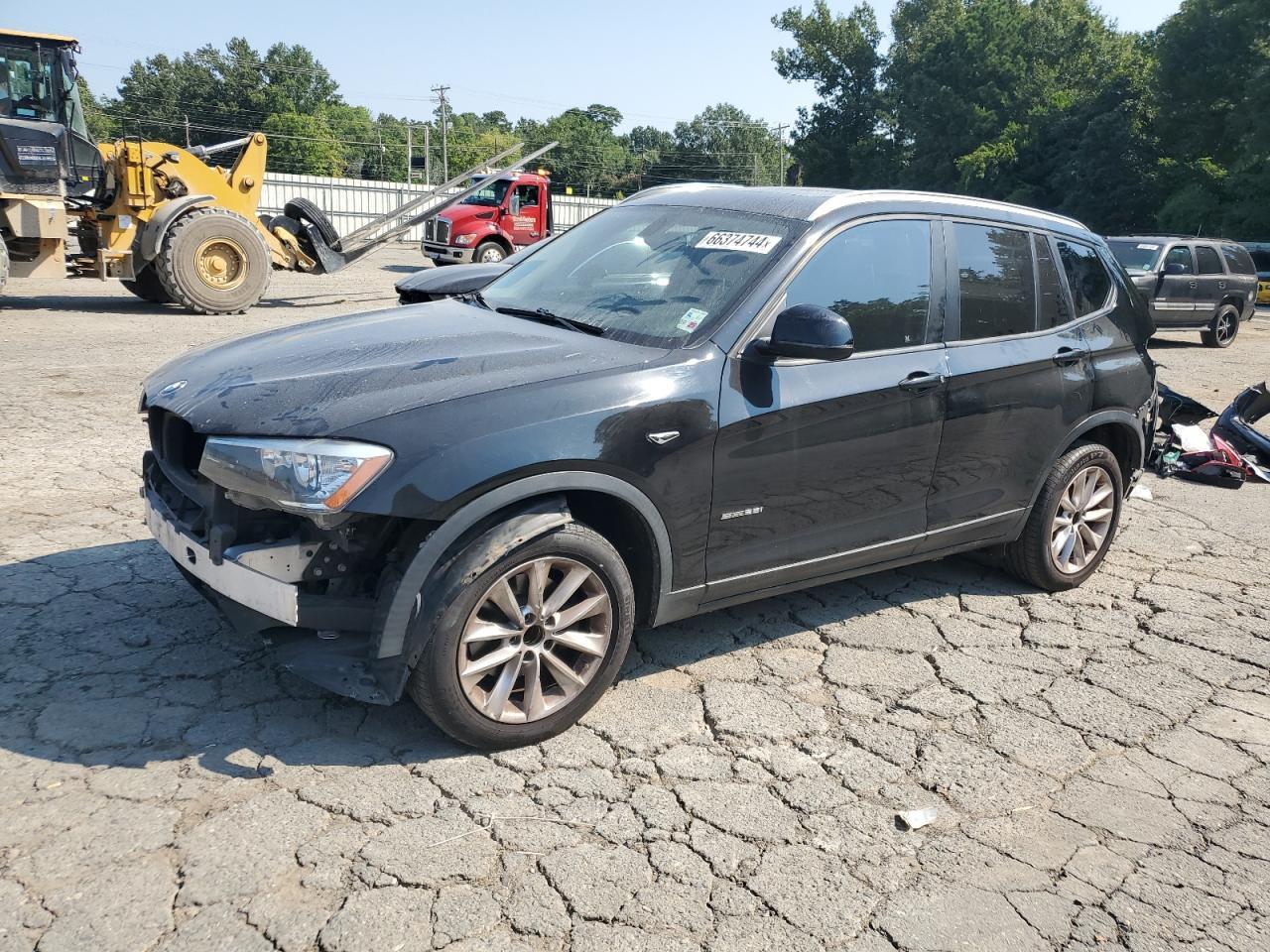 BMW X3 SDRIVE2 2017 black  gas 5UXWZ7C31H0X41623 photo #1