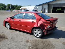 TOYOTA COROLLA BA 2013 red sedan 4d gas 2T1BU4EE6DC927542 photo #3