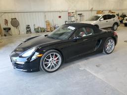 PORSCHE BOXSTER 2014 black  gas WP0CA2A86ES121458 photo #2