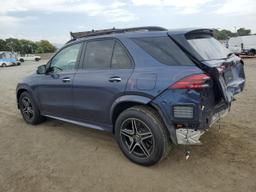 MERCEDES-BENZ GLE 450E 4 2024 blue  hybrid engine 4JGFB4GB5RB143235 photo #3