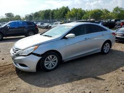 HYUNDAI SONATA GLS 2012 silver  gas 5NPEB4AC5CH438648 photo #2