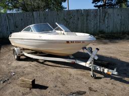 BAYL BOAT W/TRL 1999 white   BIYE32CHH899 photo #2