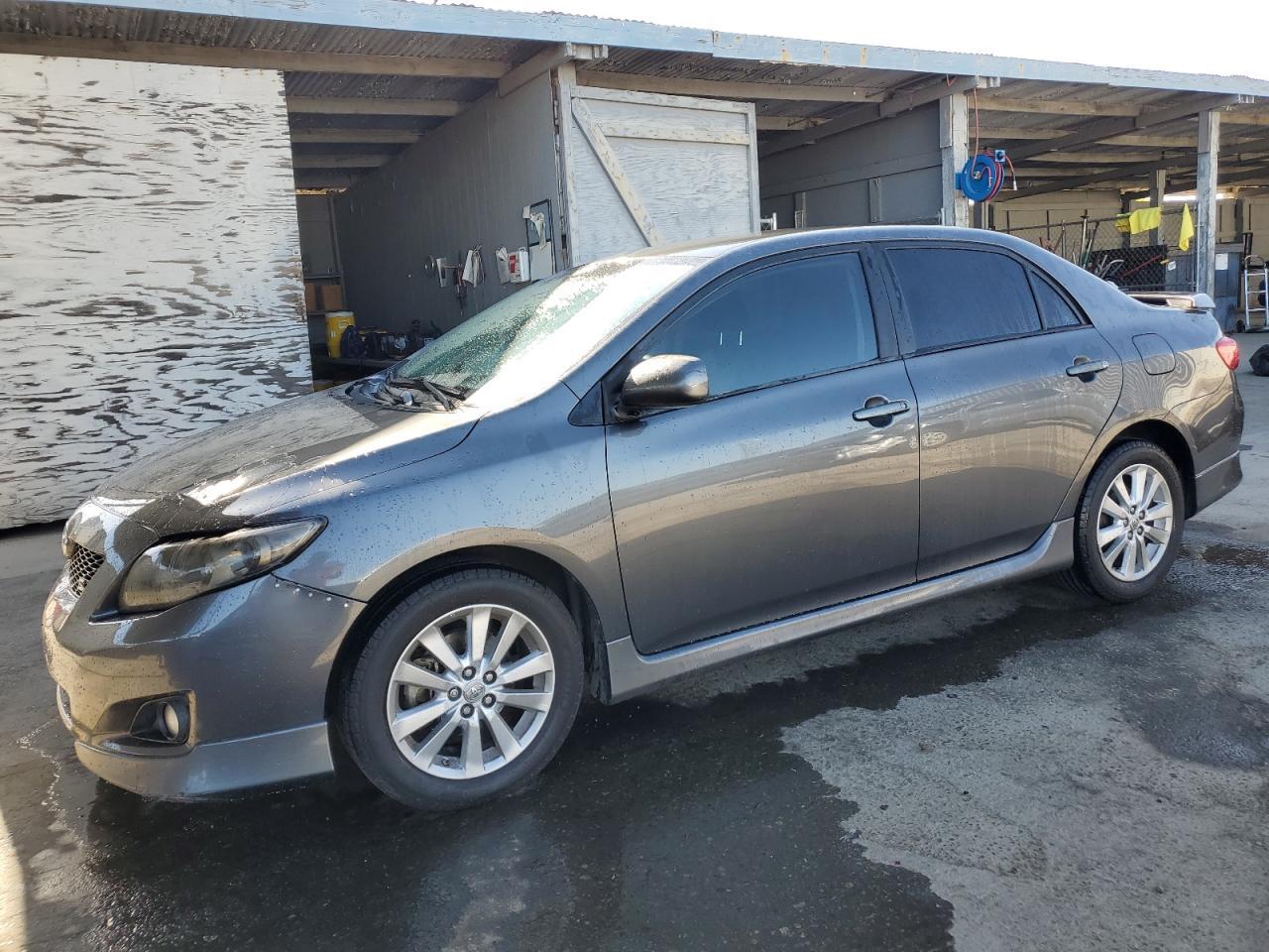 TOYOTA COROLLA BA 2010 gray  gas 2T1BU4EE5AC505094 photo #1