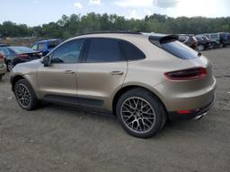 PORSCHE MACAN S 2017 tan  gas WP1AB2A58HLB10730 photo #3