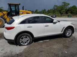 INFINITI FX35 2009 white 4dr spor gas JNRAS18WX9M155531 photo #4