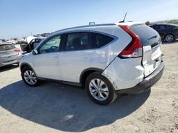 HONDA CR-V EXL 2014 white  gas 5J6RM4H78EL102392 photo #3