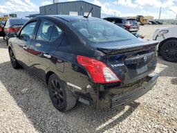 NISSAN VERSA S 2015 black sedan 4d gas 3N1CN7AP1FL802722 photo #3