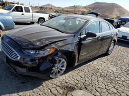 FORD FUSION SE 2019 black  hybrid engine 3FA6P0LU1KR140118 photo #2