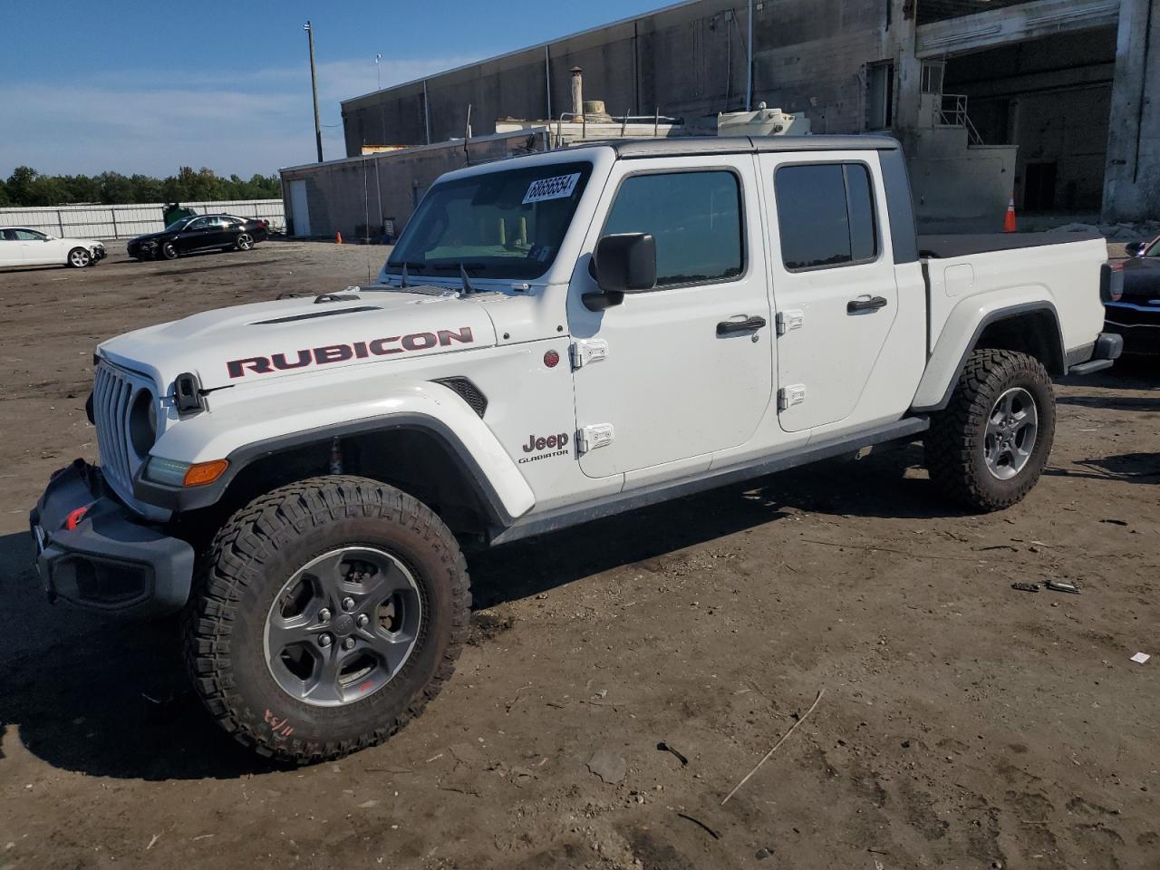 JEEP GLADIATOR 2020 white  gas 1C6JJTBG5LL111327 photo #1