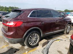 LINCOLN MKX SELECT 2017 maroon  gas 2LMPJ6KR9HBL49243 photo #4