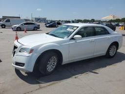 CHRYSLER 300 2013 white sedan 4d flexible fuel 2C3CCAAG2DH551669 photo #2