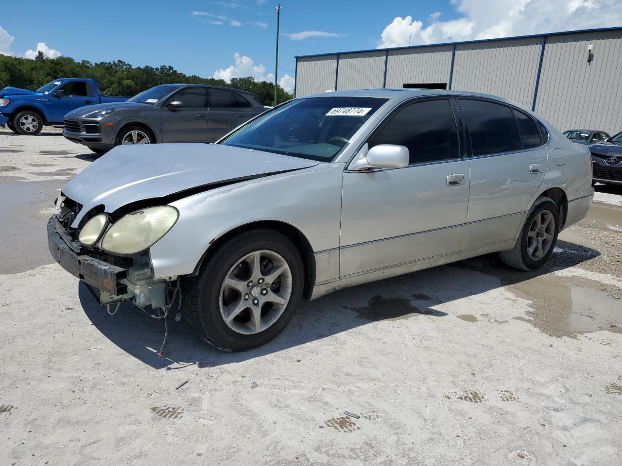 LEXUS GS 300 2002 silver  gas JT8BD69S920167639 photo #1