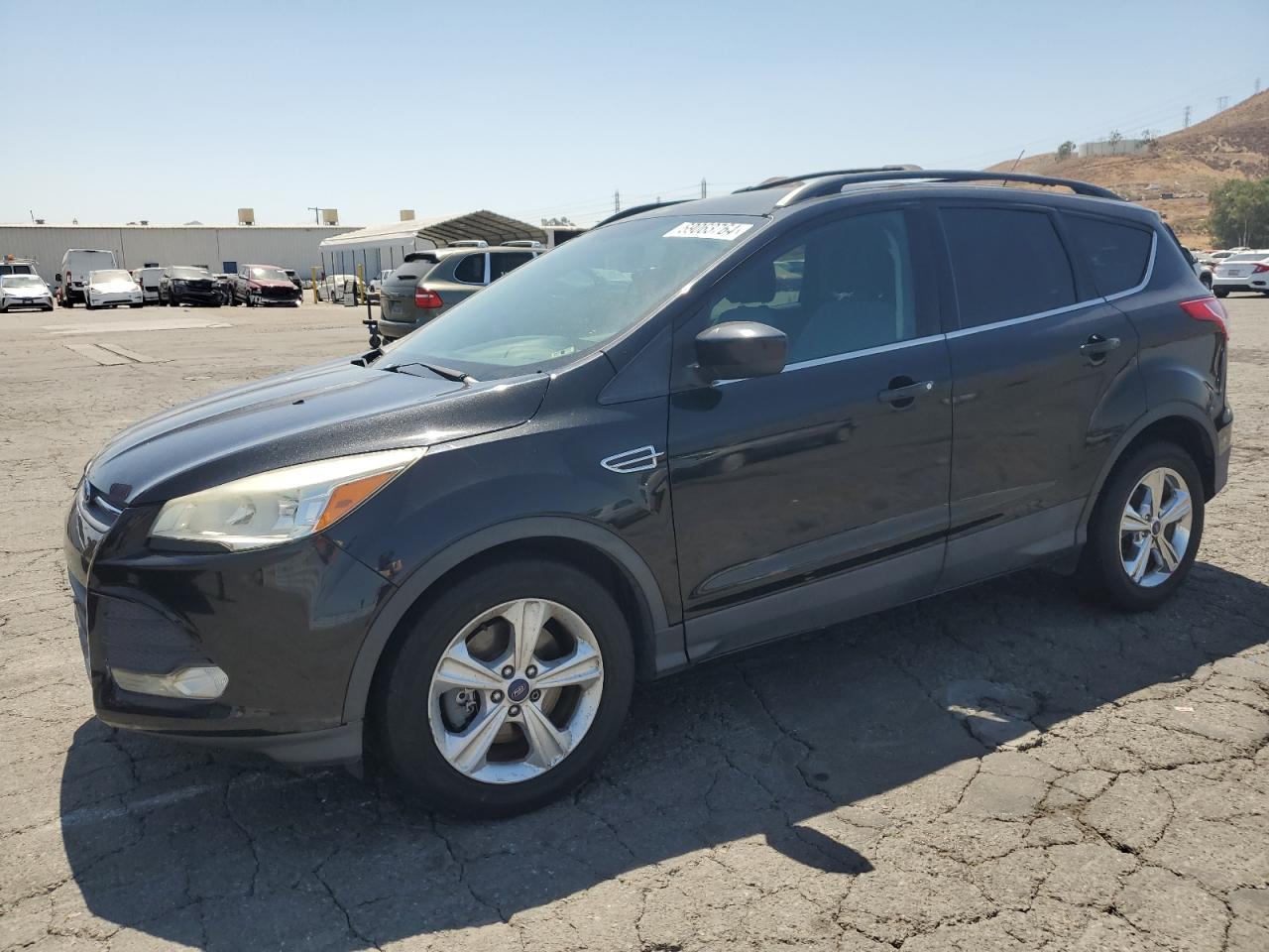 FORD ESCAPE SE 2014 black  gas 1FMCU9G91EUD19137 photo #1