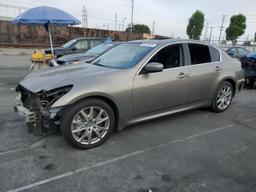 INFINITI G37 BASE 2013 charcoal sedan 4d gas JN1CV6AP7DM300424 photo #2