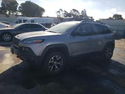 JEEP CHEROKEE T 2015 gray  flexible fuel 1C4PJMBS4FW609793 photo #2