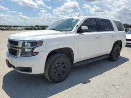 CHEVROLET TAHOE POLI 2017 white 4dr spor gas 1GNLCDEC2HR236985 photo #2