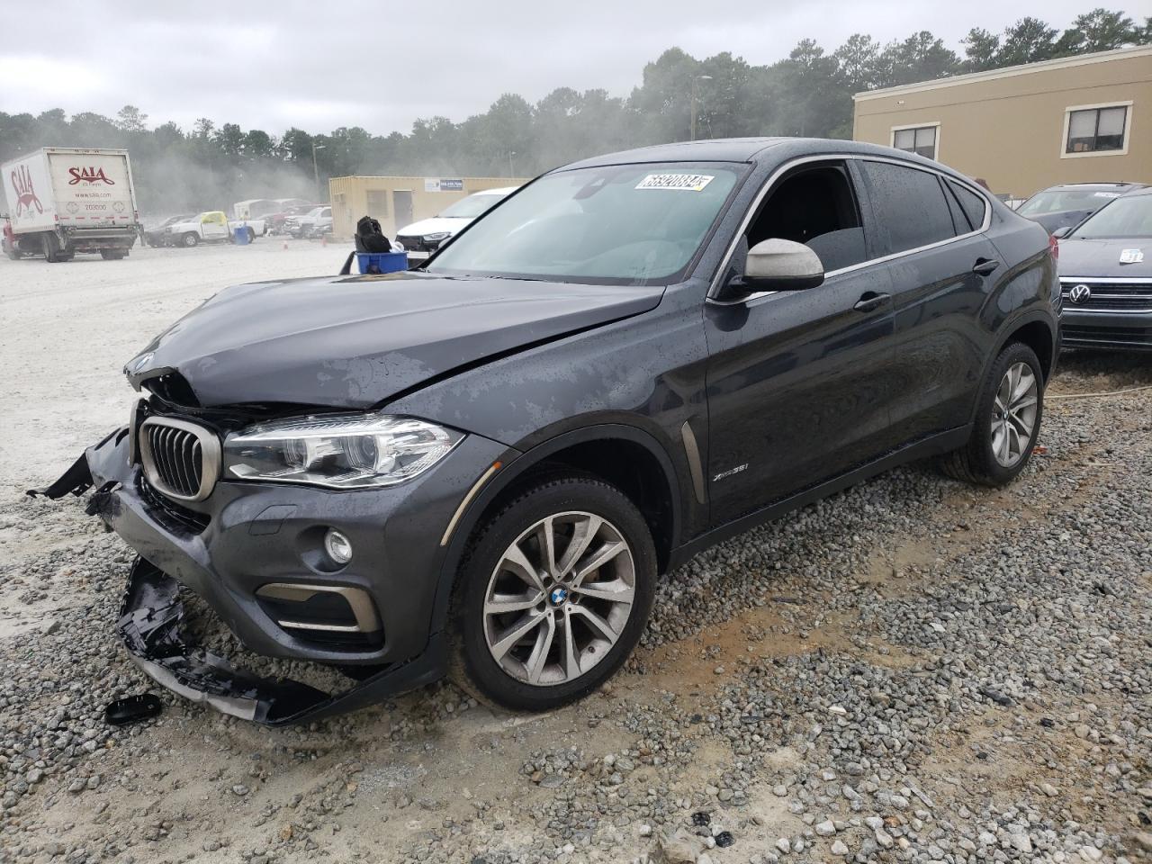 BMW X6 XDRIVE3 2017 gray  gas 5UXKU2C35H0U28414 photo #1